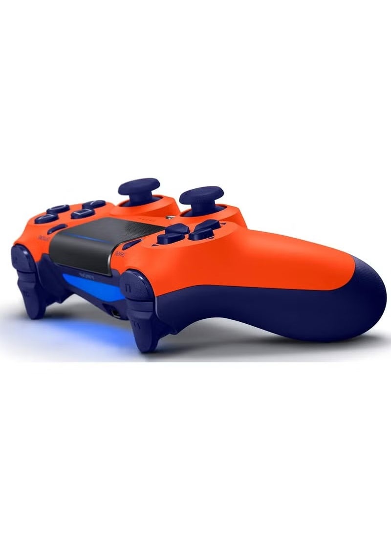 Generic "Wireless PS4 Controller – White & Sunset Orange, Precision Control, Enhanced Vibration, Built-In Touchpad & Speaker, 3.5mm Audio Jack, Long Battery Life – Ergonomic Design for Comfortable Gaming"  - Image 2