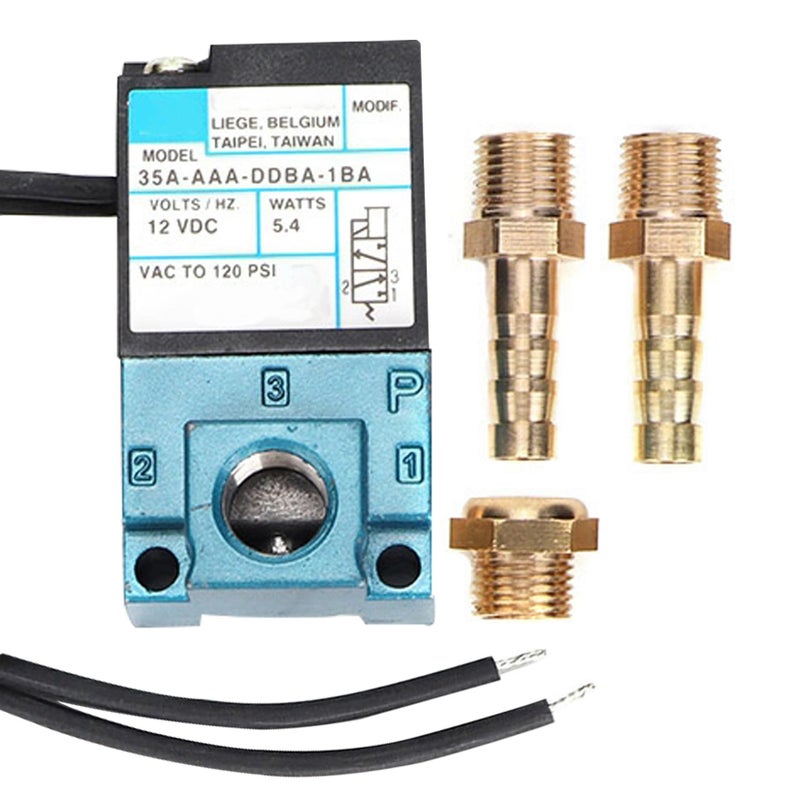 Caoeal Electronic Boost Controller 3 Port Boost Control Solenoid Valve DC 12V 54W 35AAAADDBA1BA