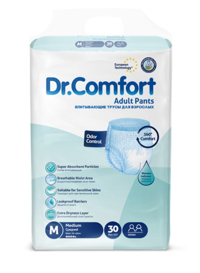 Dr. Comfort Dr Comfort Medium Adult Diaper 30 pcs 