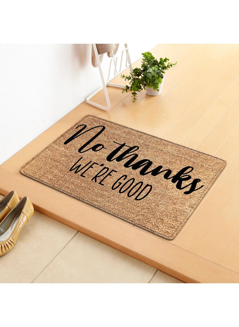 Bluejw Indoor Door Mat Durable Front Door Mats For Entryway Non Slip Absorbent Resist Dirt Entry Rug Doormat Indoor Entrance Machine Washable - Image 1