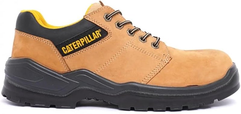 CATERPILLAR Safety Shoes for Men - Tan Leather - Image 1