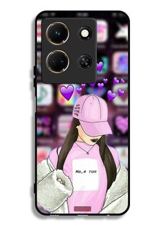 Tolwak Infinix Note 30 Protective Case Cover Anti Social Club  - Image 1