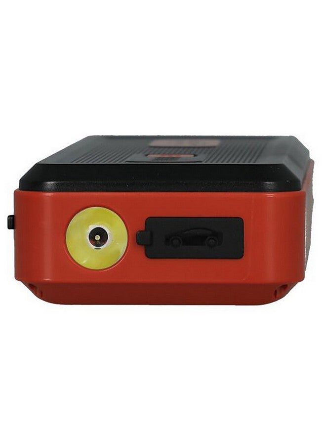 أوتو سمارت بطارية احتياطية 16000 مللي أمبير/ساعة بمنفذي USB مع ضوء LED باللونين الأسود والبرتقالي 10.3 × 13.2 × 26.4 سم ET14 - Image 4