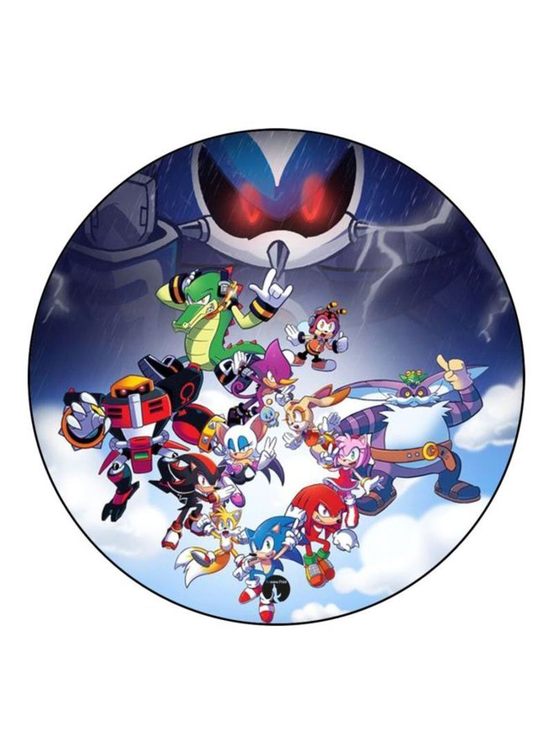 RKN Sonic Printed Pin Blue/Red/White - Image 2