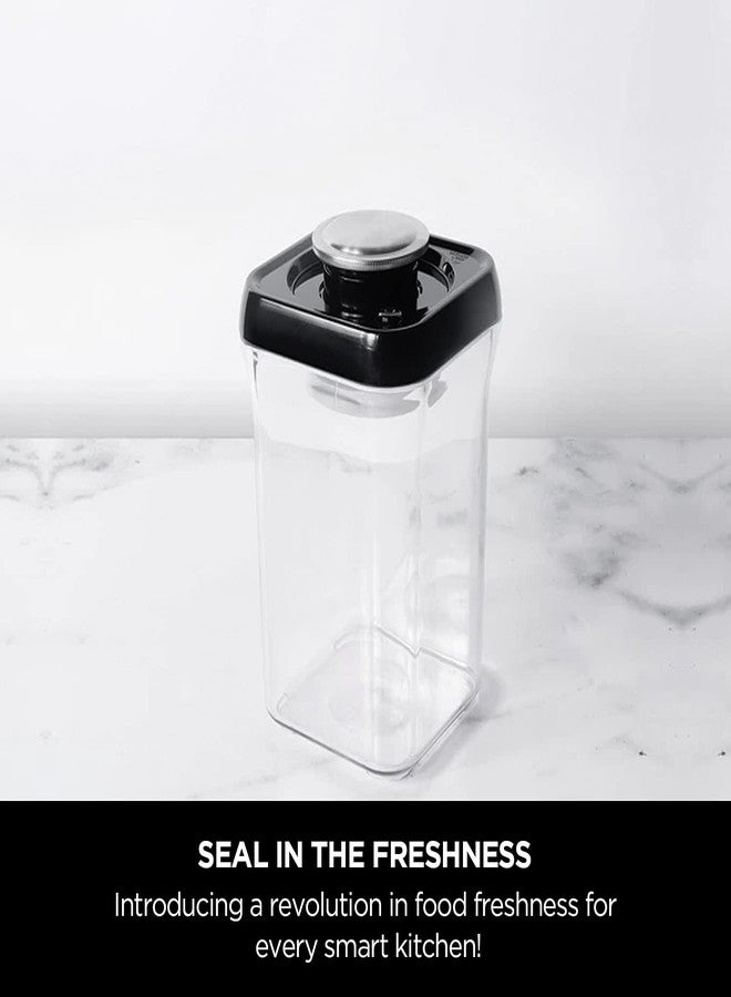 Meyer Vacuum Seal Air Tight Container | Kitchen Storage Containers Set | Plastic Boxes for Storage | Airtight Containers for Fridge | Big Containers for Kitchen | Grocery Storage, Tall, 1000 ML - Image 2