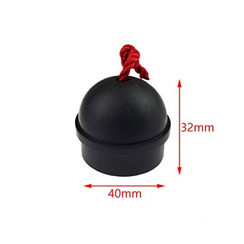 Zelerdo 12 Pack Rubber Pool Billiard Cue Chalk Holders with Cord, 3 Colors - Image 2