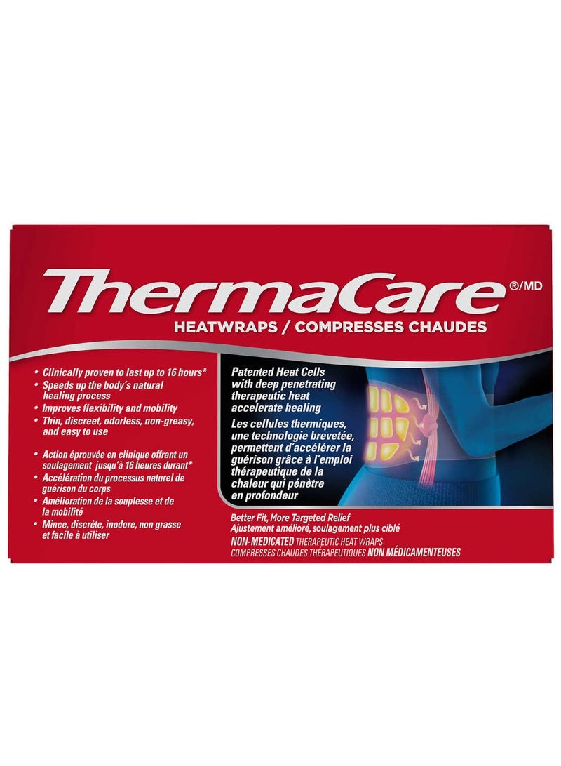 6-Pieces Advanced Thermal wraps for treating back pain S - XL