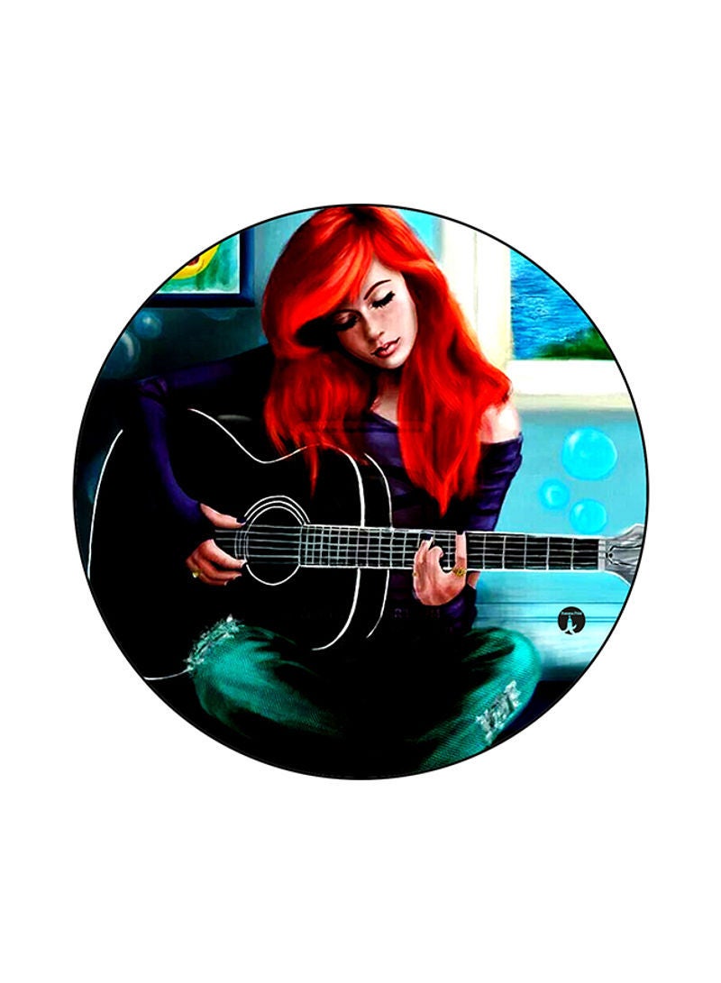 RKN Printed Round Mouse Pad Multicolour