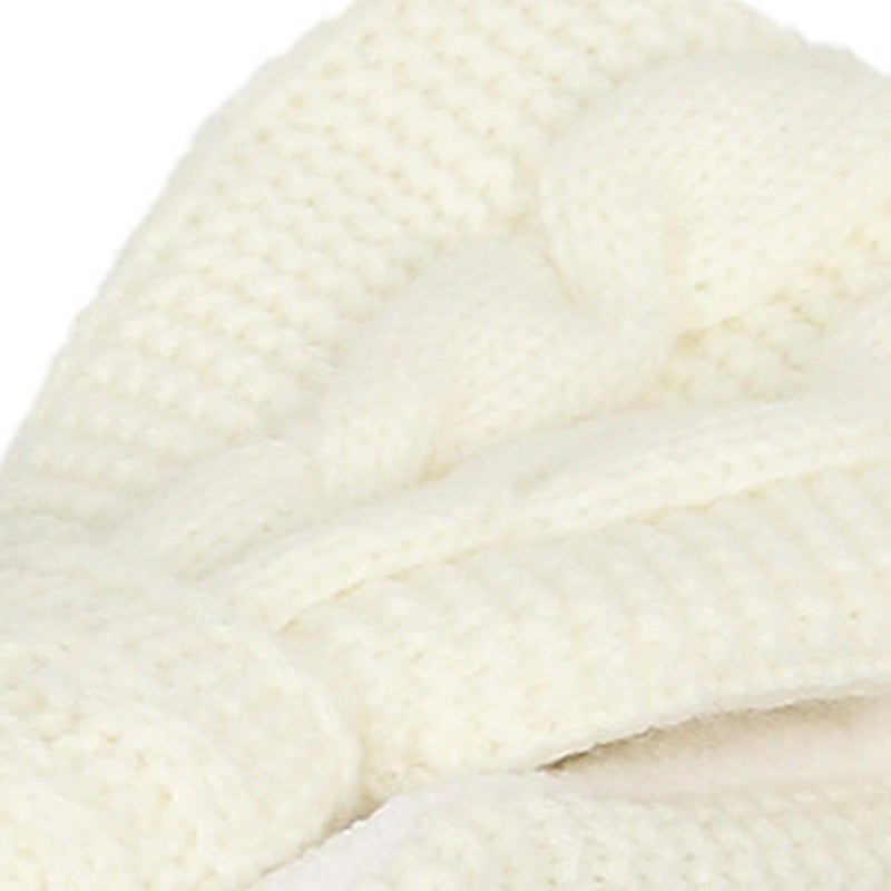 Fashion Keep Warm Winter Foldable Solid Women Knit Ladies Thick Headwraps Headband - Image 4