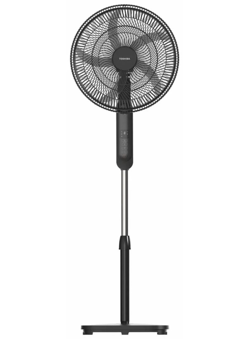 توشيبا Toshiba Fan F-ASE60EG(K)-75W- 18" - Stand Fan - Plastic Grill - With remote - 3 speed 220 W F-ASE60EG(K) - Image 1