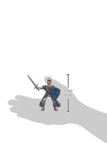 Papo -Hand-Painted - Figurine -Medieval-Fantasy -Blue Prince Philip -39253 - Collectible - for Children - Suitable for Boys and Girls - from 3 Years Old - Image 3