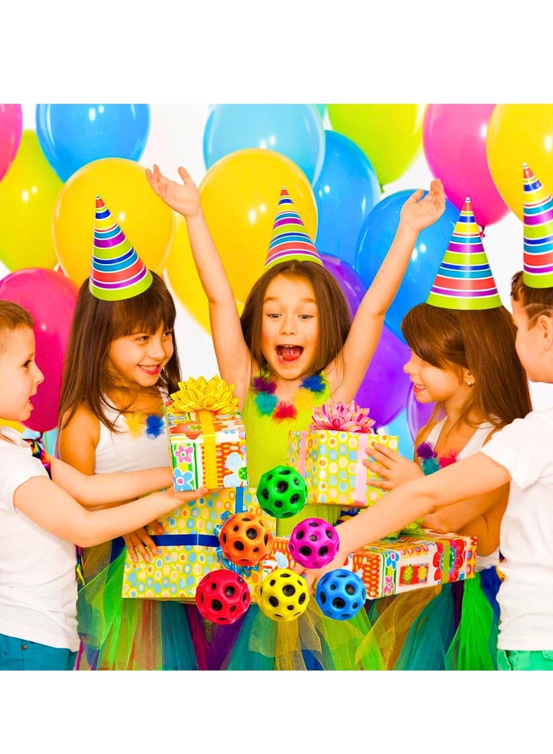 MAGIC VAULT 6 قطع كرة القمر، كرات الفضاء، كرة القفز الأسترو، كرات قفز فائقة الارتفاع، لعبة كرة قافزة، كرة الفضاء الصوتية، كرة الفضاء القافزة فائقة الارتفاع لتحسين التنسيق بين اليد والعين - Image 4