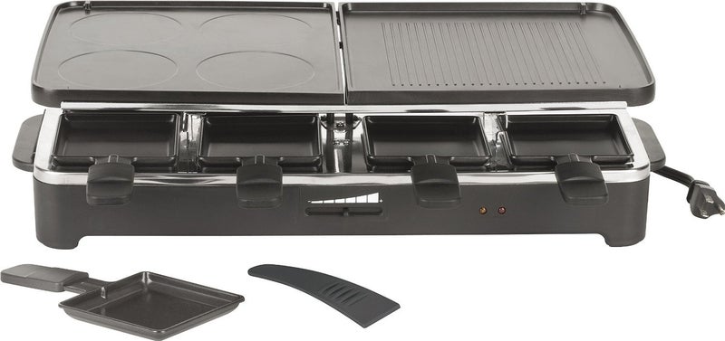 Trudeau Trudeau 0539331 Fiesta RacletteReversable Set Black  - Image 1