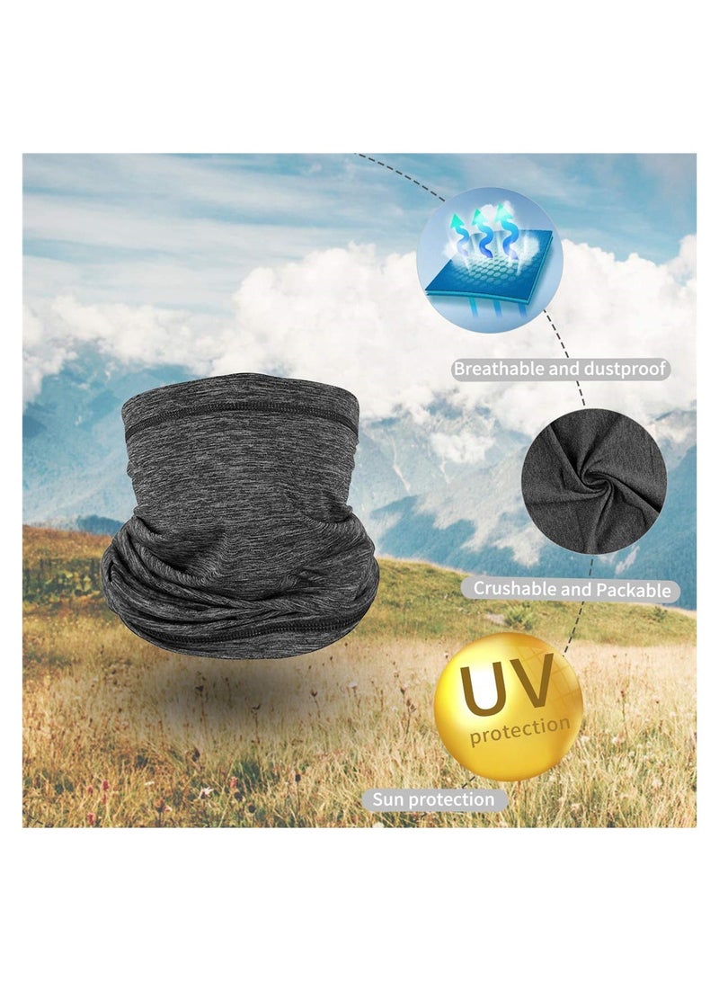 إكسفور قناع وجه الجراميق للرقبة ، وشاح للوجه للرقبة ، وشاح للحماية من الغبار والشمس ، خفيف الوزن ومقاوم للرياح ، يسمح بمرور الهواء أثناء الصيد والمشي لمسافات طويلة وركوب الدراجات - Image 3