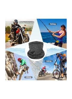 Excefore Neck Gaiter Face Mask, Neck Gaiter Face Mask Scarf Dust Sun Protection Cool Lightweight Windproof, Breathable Fishing Hiking Running Cycling  - Image 4