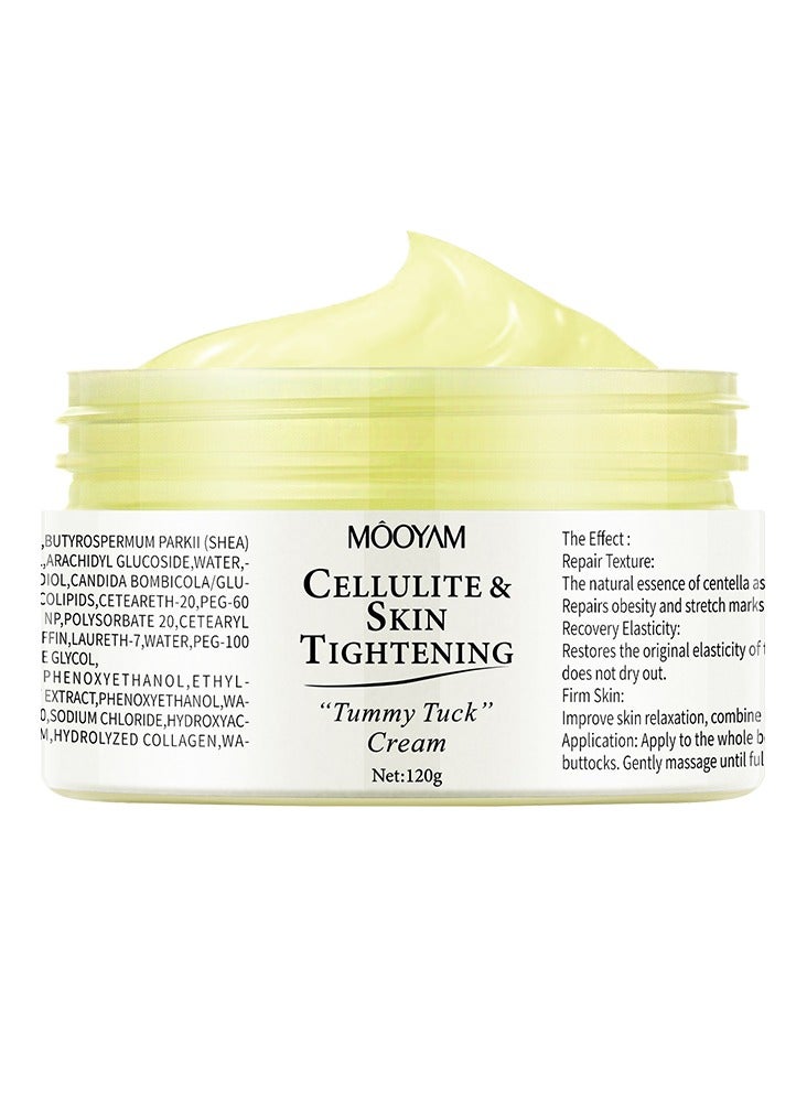 MOOYAM 120g Cellulite and Skin Tightening Cream Firming Gel for Body Stretch Mark Reduction - Image 2