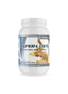 G6 Sports Nutrition Super-Lean Deluxe Meal Replacement (32G Protein, 7G Fiber, 25 Added Vitamins & Minerals) - 2.5Lb Jar - Peanut Butter Milkshake