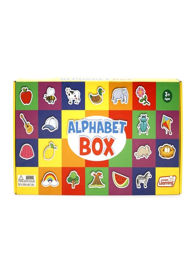 Junior Learning: Alphabet Box, Fun, Family Interactive, Learning Game, Helps Aid Language Development, Memory Recall for Kids Ages 3 and Up, Multicolor - Image 1