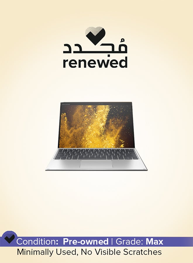 HP جهاز لوحي كمبيوتر محمول متجدد - Elite x2 G4 بشاشة تعمل باللمس مقاس 13 بوصة، مع معالج Core i7-8565U/ذاكرة RAM سعة 16 جيجابايت/قرص SSD سعة 512 جيجابايت/رسومات Intel UHD - Image 1