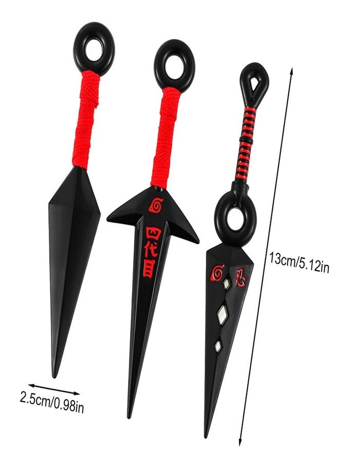 YOURKARTS.COM Kunai Cosplay Prop – Uchiha PVC Ninja Training Tool Weapon for Anime Fans | Perfect for Cosplay, Lightweight Safe Training Toy for Kids & Adults | Ideal for Costume, Display & Collectors - Image 2