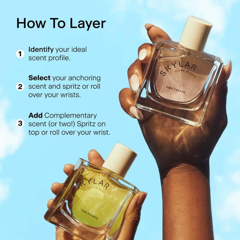 Skylar Lime Sands Eau de Parfum - Hypoallergenic & Clean Perfume for Women & Men, Vegan & Safe for Sensitive Skin - Woody Citrus Perfume with Notes of Lime, Sea Salt & Coconut Water - 50mL /1.7 Fl oz - Image 5