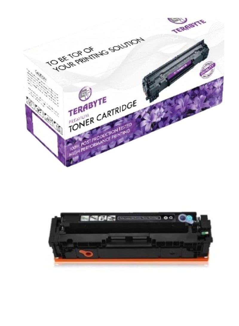 Terabyte 201A  compatible CF400A With Update Chip Toner Cartridge Is Compatible with HP Color LaserJet Pro M252, Pro MFP M277fn, Pro MFP M277fdw (CF400A Black) - Image 1