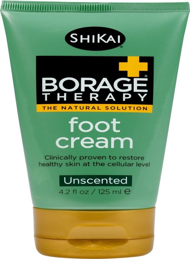 Shikai Borage Dry Skin Therapy Foot Cream, 4.2-Ounce Tubes (Pack of 3)