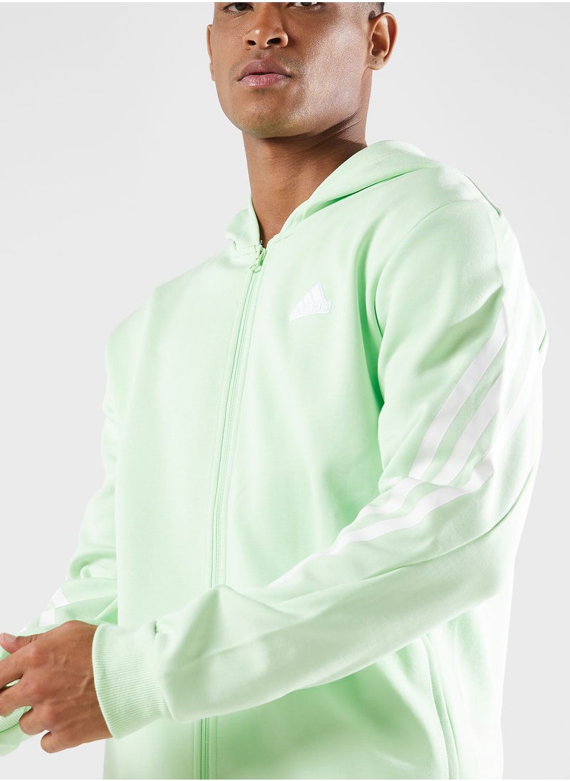 Adidas - 3 Stripes Future Icon Hoodie - Image 1