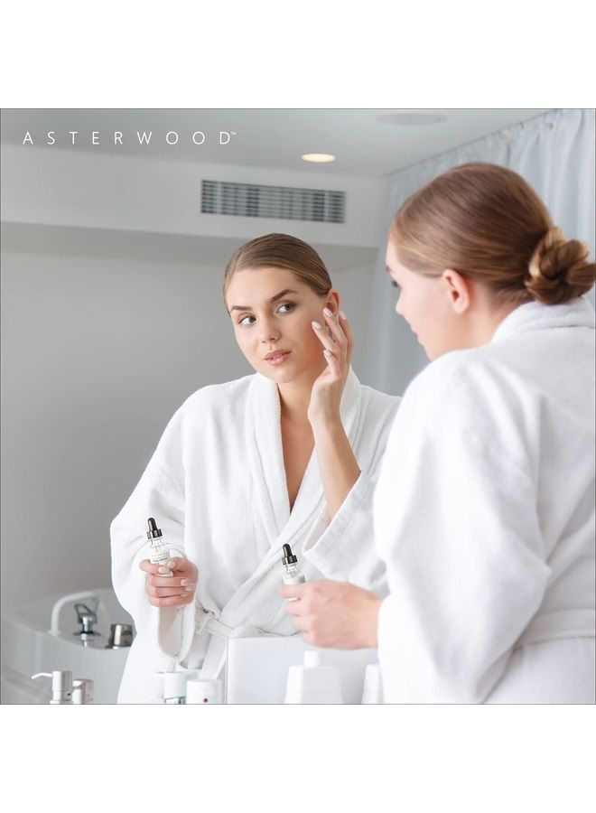 Asterwood Naturals سيروم حمض الهيالورونيك النقي من أستروود للوجه؛ سيروم مضاد للشيخوخة، منتج للعناية بالبشرة مرطب، خالي من العطور، يتناسب بشكل جيد مع سيروم فيتامين C وسيروم الريتينول، 29 مل/1 أونصة - Image 5