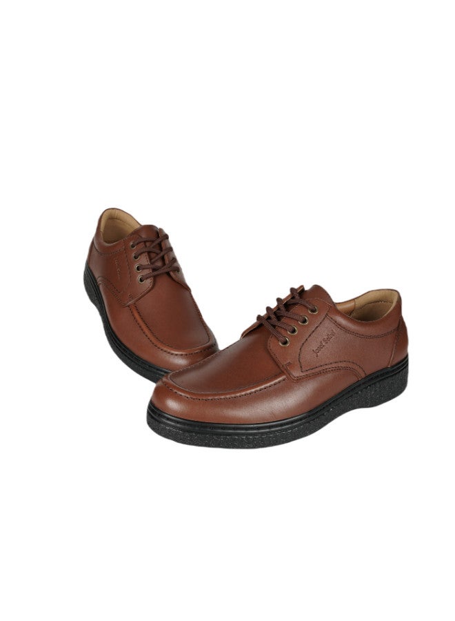 Josef Seibel 071-2170 Josef Seibel Mens Casual Lace up Shoes Mid 6198-1-A117 Mid Brown - Image 2