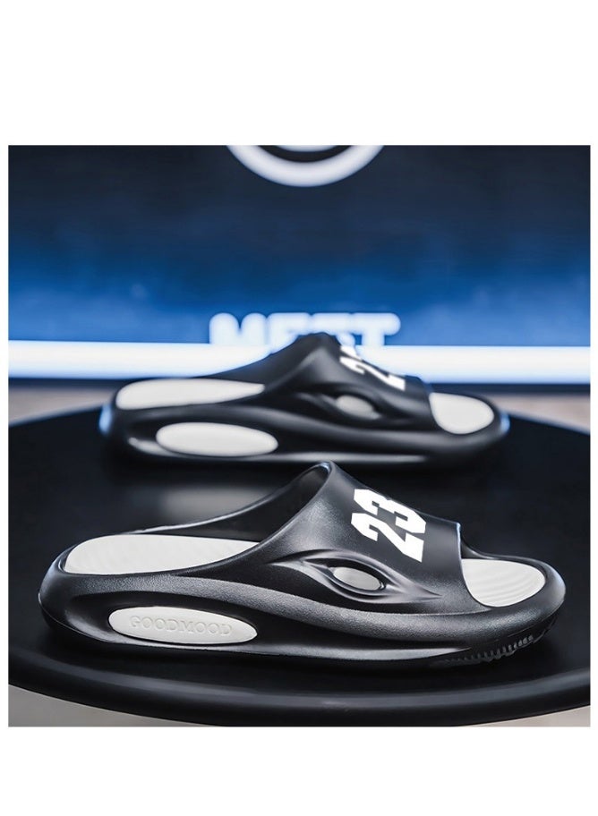 utune EVA slippers for men and women 2025 new anti slip high-end feeling, worn externally for teenagers, sports cool slippers - Image 3