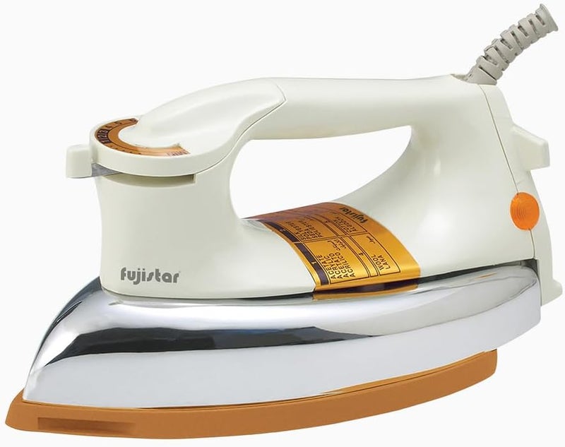 fujistar Electric Dry Iron, 1200W, Ceramic Soleplate, with Automatic Cut Off and Over Heating Protection, FSIR201 - Image 1