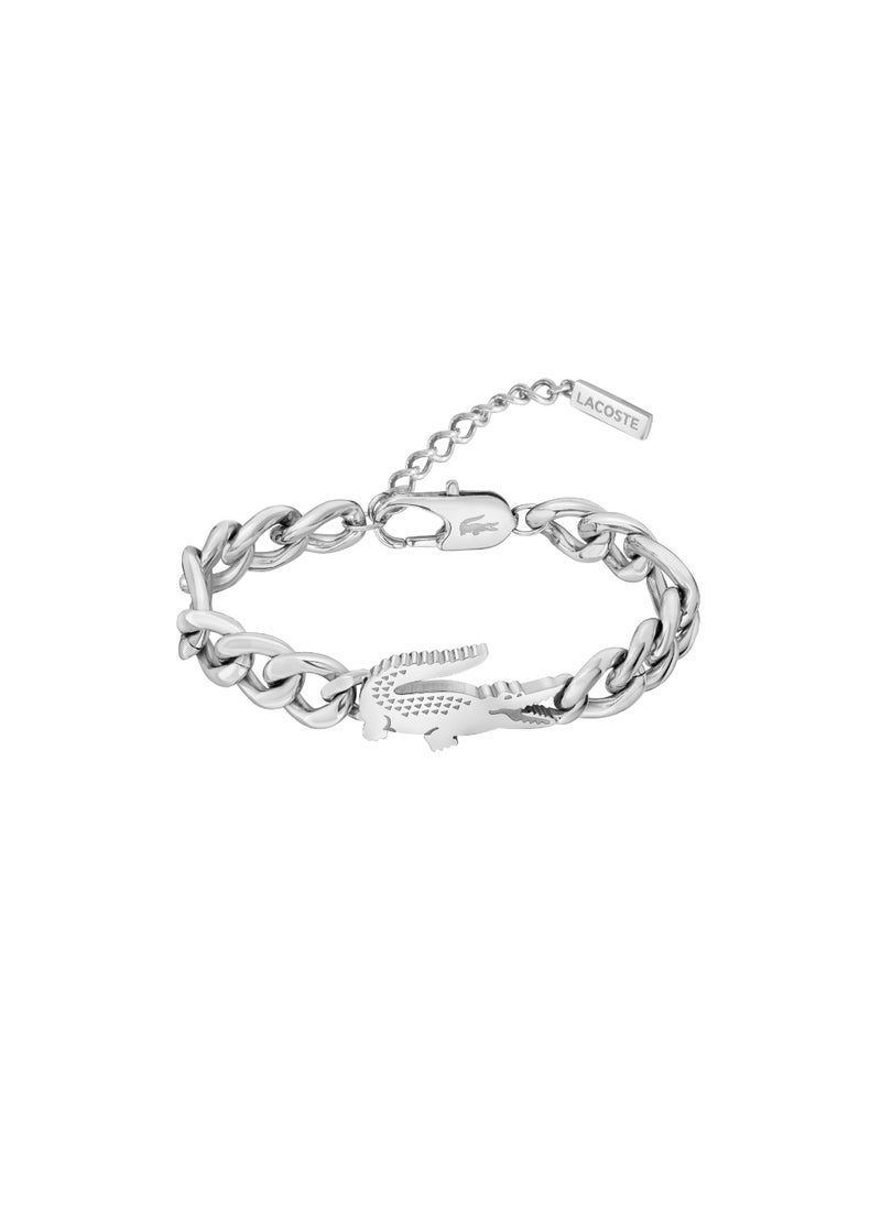 LACOSTE LACOSTE JEWELRY CROCODILE UNISEXS CHAIN BRACELET - 2040373  - Image 1