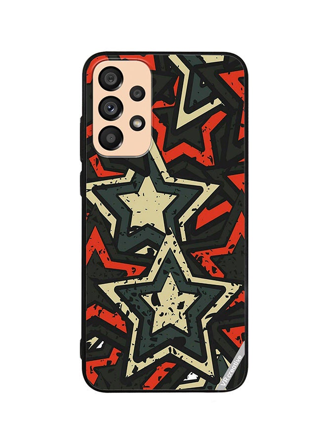 VR CREATIVE Protective Case Cover For Samsung Galaxy A33 5G Stars Design Multicolour - Image 1