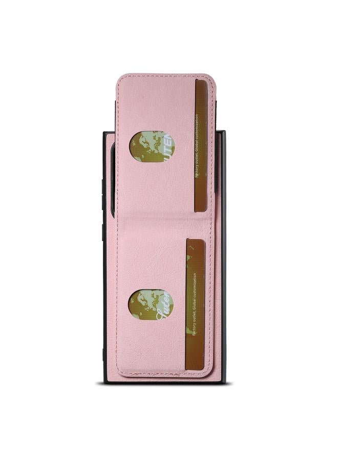 Suteni Case For Samsuny Galaxy S22 Ultra 5G H03 Litchi Leather Card Bag Stand Back Phone Case - Image 5