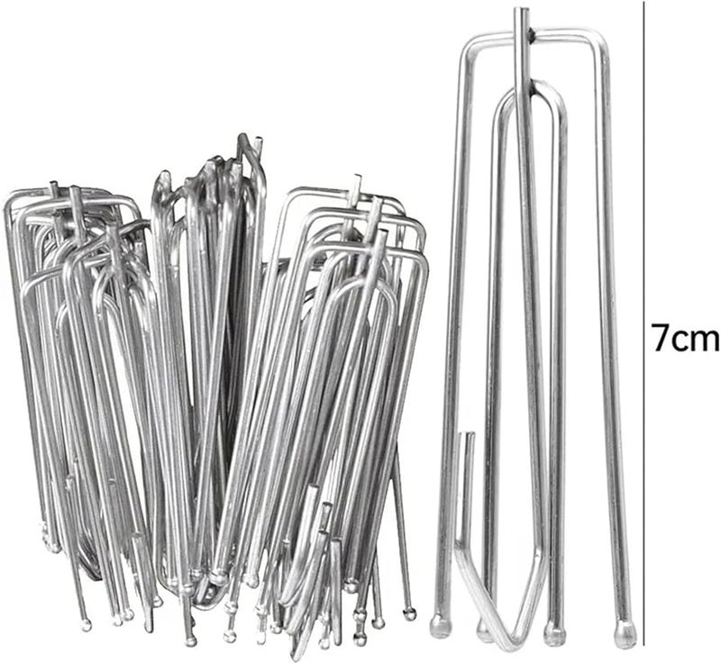 Stainless Steel Curtain Pleat Hooks 600pcs Drapery Pins For Secure Hanging - Image 3