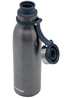 Contigo Matterhorn Autoseal Thermal Bottle 590 Ml Carry Loop For Easy On The Go Vacuum Bottle For Cold Or Hot Drinks Bpa Free Leakproof Tumbler Mussel  - Image 2