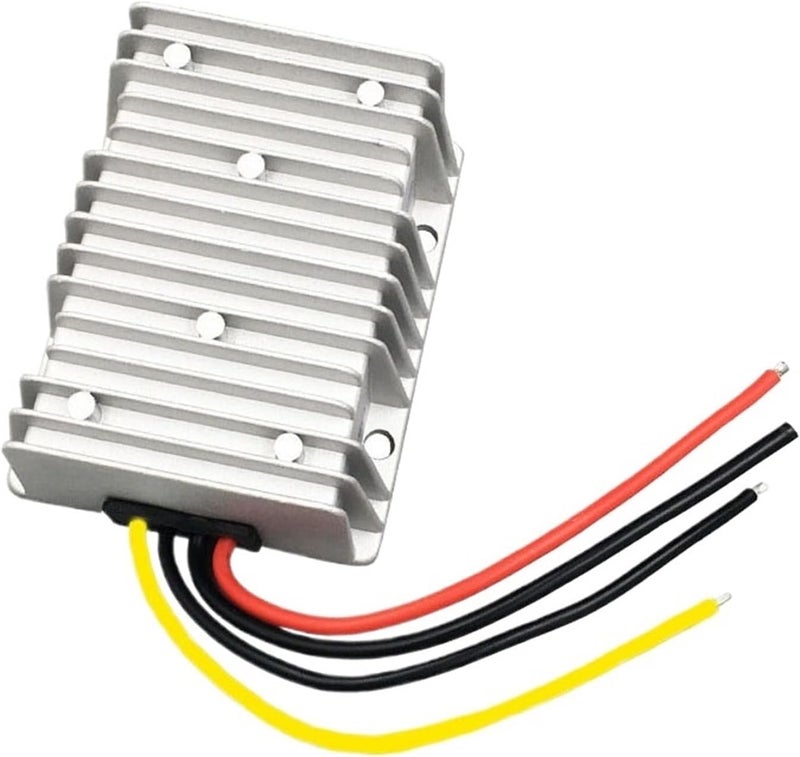 1 وحدة من محولات الطاقة التي تقوم بخفض الجهد من 60V إلى 24V بقدرات تتراوح بين 5A و30A، ووحدة تنظيم جهد DC للسيارات من 30V إلى 24V (تعمل مع جهود من 60V و72V إلى 24V بقدرة 30A). - Image 1