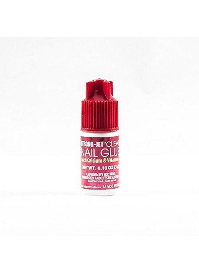 MIA SECRET - Ecret Strongjet Clear Drop On Nail Glue  Fast Drying And Long Lasting - Image 1
