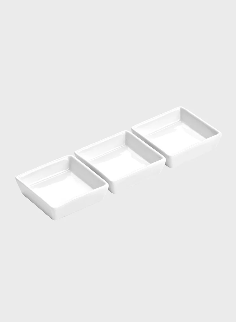 Premier Set Of 3 Square Serving Dishes