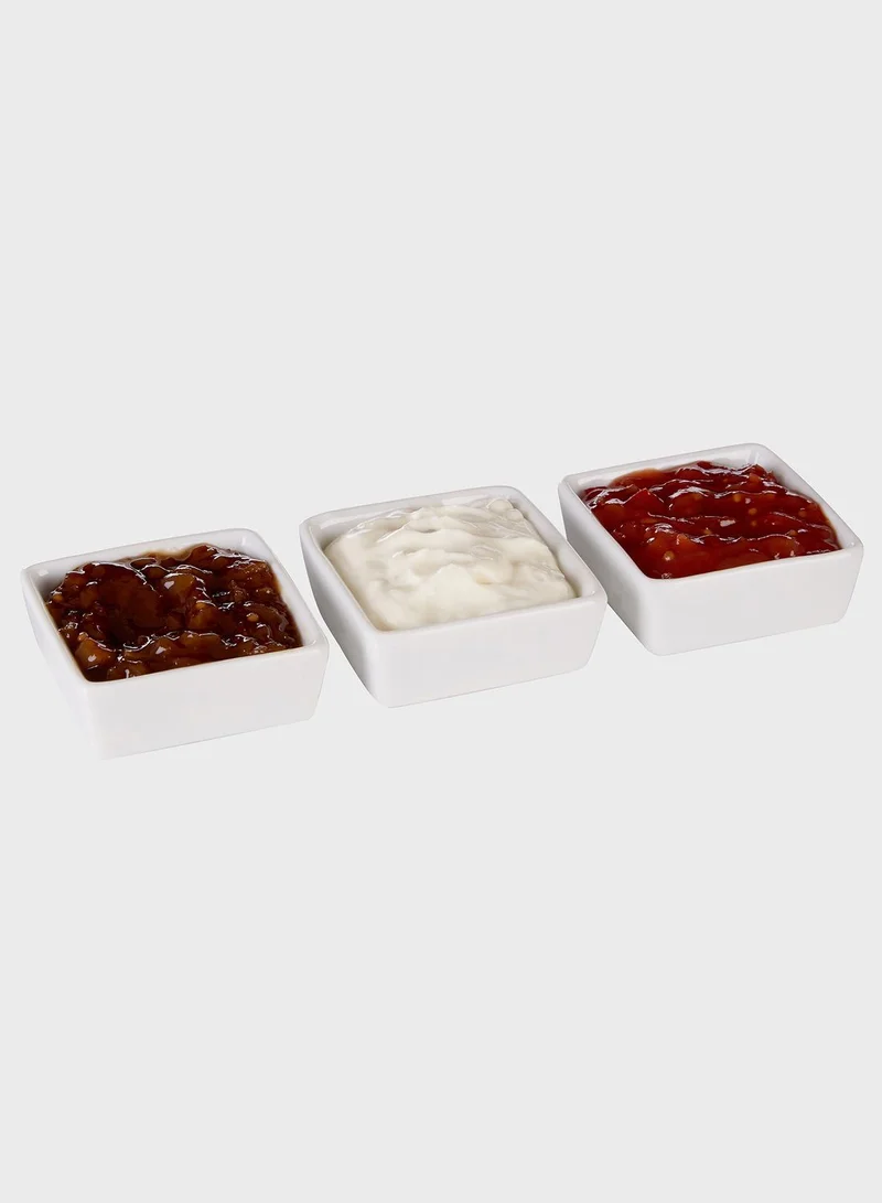 Premier Set Of 3 Square Serving Dishes