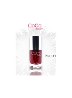 Coco Nail Polish No111 Maroon 12ml  - Image 2