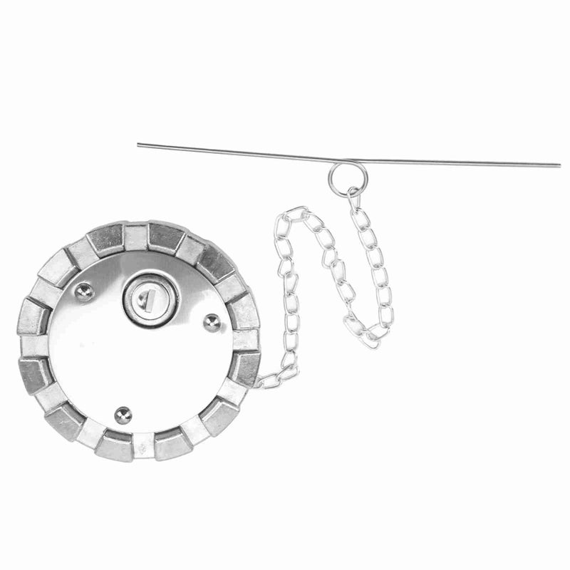Fuel Cap Lock SNV431089 Oxidation Resistant Strong Sealing Leak Proof Replacement For Peterbilt Semi Truck Models - Image 1