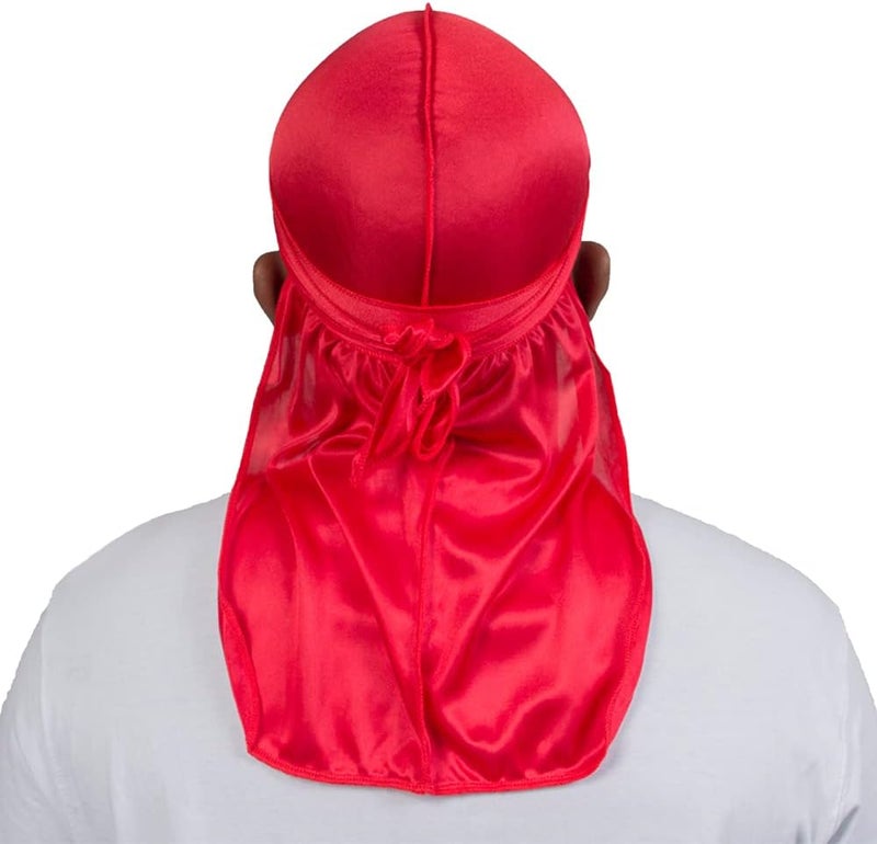 ForceWave Silky Durag for Men Wave Cap Satin Dorag for Men Women 360 Wave - Image 4