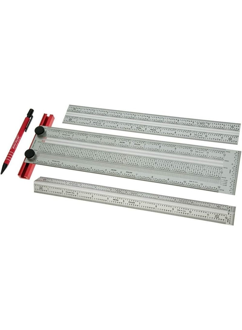 Incra IRSET12 12" Marking Rule Set