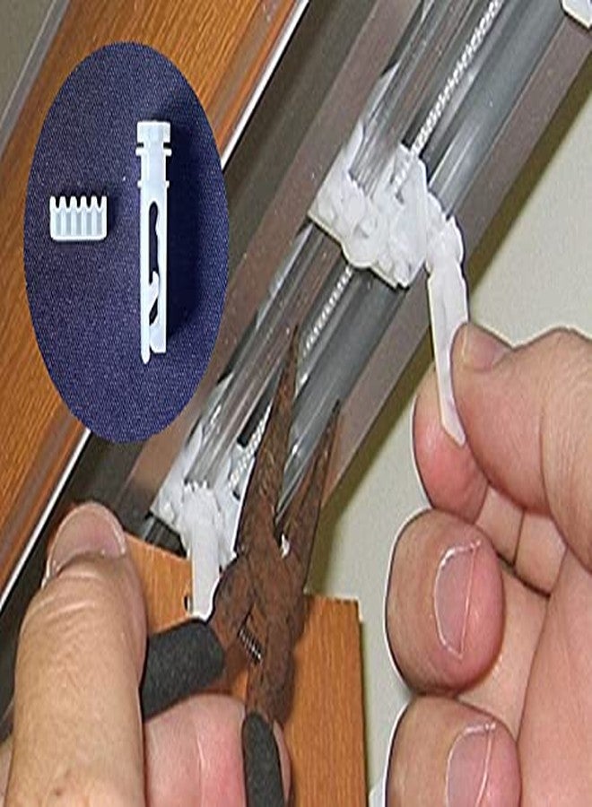 APUXON 40pcs The Stem and Gear for Vanes Carrier of 3-1/2" or 5" Vertical Blinds Components Used for Headrail - Image 4