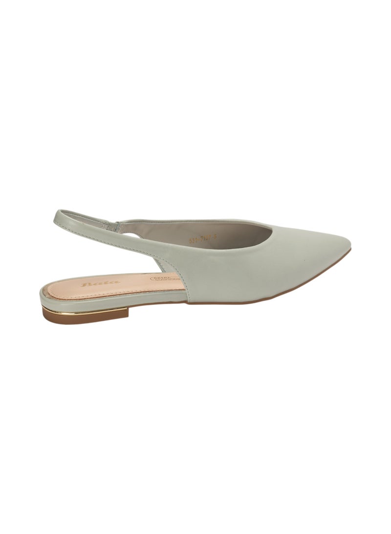 Bata Pointed Toe Slingback Sandals - Image 3