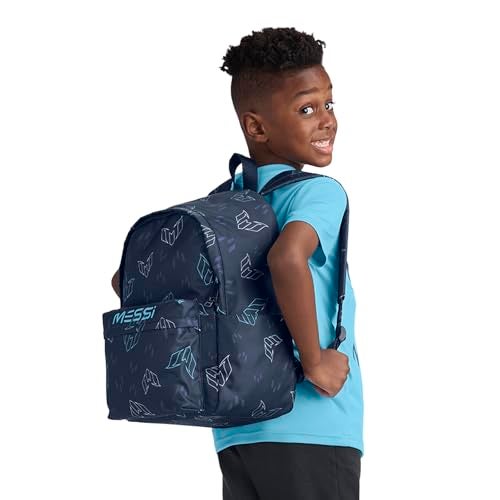 Messi Lifestyle Backpack, Bookbag with Pockets & Adjustable Straps, Blue Multi, One Size - Image 5