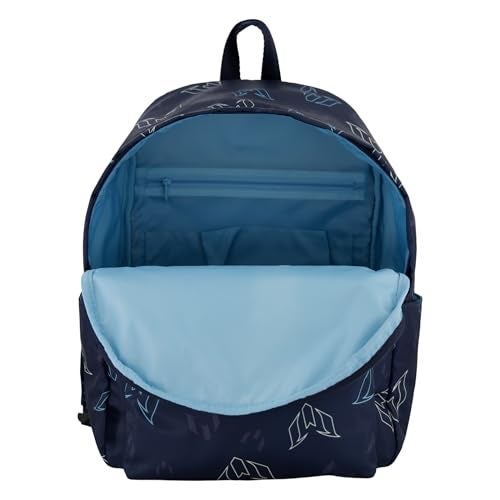 Messi Lifestyle Backpack, Bookbag with Pockets & Adjustable Straps, Blue Multi, One Size - Image 3