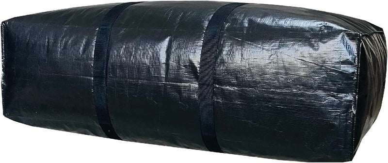 DoYiKe 60 Gallon Extra Large Storage Duffle Bags for Travel, Jumbo Heavy Duty Storage Bags with Zipper, Foldable Big Blue XL Duffle Bag - Image 5